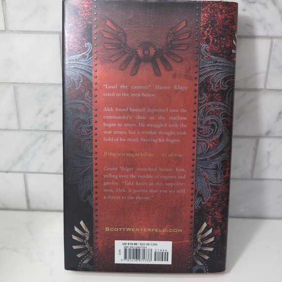 Signed Leviathan Book by Scott Westerfeld - Picture 2 of 4